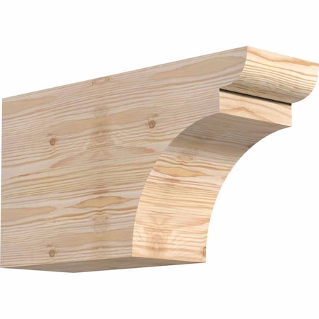 Ekena Millwork Yorktown Smooth Rafter Tail, Douglas Fir, 5 1/2"W x 10"H x 18"L RFT06X10X18YOR00SDF